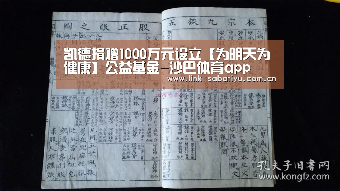 凯德捐赠1000万元设立【为明天为健康】公益基金-沙巴体育app(图2) 沙巴体育